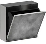 hansgrohe XtraStoris Rock Einbau Abfalleimer mit befliesbarer T&uuml;r 300/300/100,