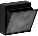 HANSGROHE 56089670 Einbau Abfalleimer XtraStoris Rock - Schwarz