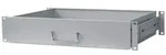 INTELLINET 19" Schublade 350mm 2HE tief ausziehbar grau