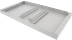 Triton Shelf with perforation 1U 550mm, Cremefarben, Grau