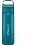 LifeStraw Wasserfilterflasche Go 2.0 Laguna Petrol Edelstahl isoliert 500 ml-Blau