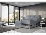 MEBLINI Boxspringbett Elektrisch Verstellbar - Gepolstert Doppelbett mit Matratzen