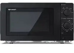 Sharp Mikrowelle YC-MS181AE B 18 Liter 700 Watt, 5 Leistungsstufen, schwarz -...
