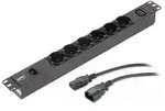 APC Easy PDU EPDU1010B-SCH, Basic, 1U, 10A, 230V, (6x)Schuko & (1x)C13, C14...