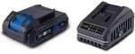 Scheppach Starter-Kit 2.0 SBSK2.0 | inkl. 20 V / 2,0 Ah Akku & 2,4 A / 65 W