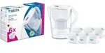 BRITA Marella Wasserfilterkanne 2.4L + 6 MAXTRA PRO Filterkartuschen 1051132 -