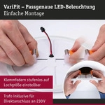 Paulmann VariFit LED Einbaupanel Areo - Schwarz