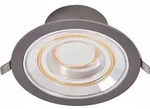 Ledvance LED Downlight Einbaustrahler Decor Filament Echo Silber &Oslash;17cm 7W 650lm