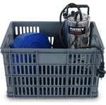 FUXTEC Schmutzpumpe FX-SP11100 - bis zu 15.000 l/h | 11m F&ouml;rdermenge | mit 10m