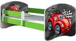 ACMA Jugendbett Kinderbett Junior-Bett Komplett-Set mit Matratze Lattenrost und
