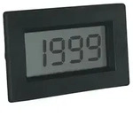 PeakTech LDP-135 - LCD Voltmeter-Einbaumodul 13 mm Ziffernh&auml;he