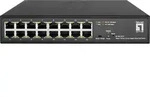LevelOne Switch 16x GE GES-2216 Hilbert 10" - Schwarz