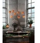 Best Season LED-Lichterkette "Net Hearts" 10 w/w LED kupferne Herzen, ca.0,9 m,
