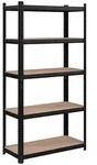 SONGMICS Schwerlastregal, Kellerregal, Lagerregal, 40 x 90 x 180 cm, Regal mit