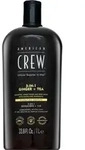 American Crew 3-in-1 Ginger + Tea Shampoo, Conditioner und ein Duschgel 1000 ml