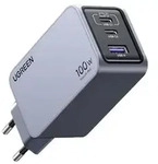 UGREEN 100W GaN Tech Nexode Pro Fast Wall Charger, 1x USB-A & 2x USB-C Space...