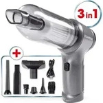 Akku-Handstaubsauger Set 7-tlg. 7,4V - Grau