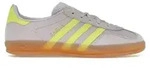 adidas Gazelle Indoor Silver Dawn Solar Yellow (Women's) - EU 37 1/3 - 37 1/3