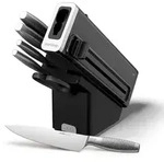 Ninja Staysharp Knife Block Messersch&auml;rfer Silber Silber One Size - Silber