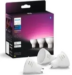 Philips Hue White and Color Ambiance 400 GU10 4.2W, 3er-Pack