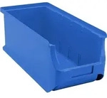Sichtlagerkasten Profi-Plus L320xB150xH125mm Polypropylen blau - Blau