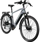 Z&uuml;ndapp Z810 E Bike Trekkingrad 28 Zoll grau 52 cm - Grau