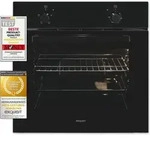 Exquisit Einbaubackofen EBE255-020 schwarz | Energieeffizienzklasse A | 59,0 l