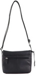 PICARD Umh&auml;ngetasche Timeless Crossbody Bag With Flap Black schwarz - Schwarz