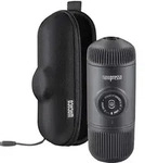 Wacaco Nanopresso Tragbare Kaffeemaschine (Grau) + Etui - Schwarz