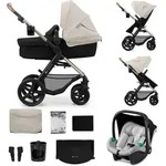 Kinderkraft MOOV 2 3-in-1 Kinderwagen - Umwandelbarer Sitz - Pannensichere R&auml;der -