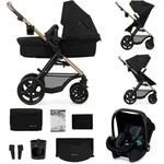 Kinderkraft MOOV 2 3-in-1 Kinderwagen - Umwandelbarer Sitz - Pannensichere R&auml;der -