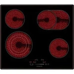 Wolkenstein WEB-C4-3KBG, Schwarz, Integriert, 59.2 cm, Keramik, Glaskeramik, 4