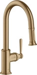 HansGrohe 16581140, hansgrohe AXOR Montreux Einhebel-K&uuml;chenmischer DN 15, 180, mit