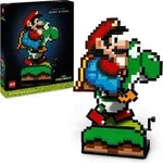LEGO Super Mario World: Mario & Yoshi Nintendo Set zum Sammeln, pixelige Figuren,