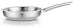 Fissler Pure Collection / Edelstahl-Pfanne (&Oslash; 24 cm) unbeschichtete Stielpfanne,
