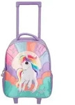 Depesche Kindertrolley mit LED Rollen Ylvi lila - Lila