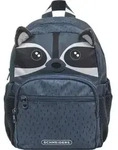 Schneiders Freizeitrucksack Rucksack Mini Backpack 6L Rocky Racoon dunkelblau -