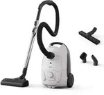 AEG AB51C2SW, 750 W, Trommel-Vakuum, Trocken, Staubbeutel, 3 l, HEPA - Schwarz/Wei&szlig;