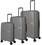 travelite Trient 4W Trolley L / M / S Anthrazit dunkelgrau 76cm - Dunkelgrau