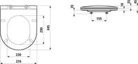 LAUFEN H8989667160001 WC-Sitz+Deckel PRO Slim