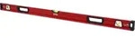 STIER Premium Wasserwaage, mit Magnet und drei Libellen, 1200 mm, 0,5 mm/m, vertikal