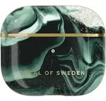 IDEAL OF SWEDEN, H&uuml;lle f&uuml;r AirPods 3 Modell Golden Olive Marble Attraktiv, Gr&uuml;n -