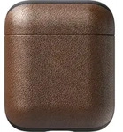 Nomad Airpod Case Leather Rustic Brown - Braun