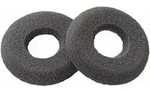 HP Poly Ohrkissensatz Donut 02, Kissen-/Ringsatz, Schwarz - Schwarz