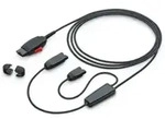 Poly - Headset-Splitter - Y-Typ Schulungskabel - Schwarz