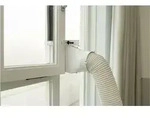 Klima-Fenster-Adapter - Wei&szlig;