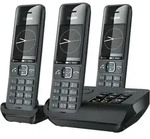 Gigaset Comfort 520A Trio - 3 Schnurlose DECT-Telefone mit Anrufbeantworter [Deutsche