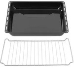 ICQN 445 x 375 x 50 mm Gitter & Backblech Set, Passend f&uuml;r Whirlpool, Ignis,