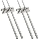 WMF Nuova Chopstick 6-teilig, Essst&auml;bchen mit Besteckb&auml;nkchen f&uuml;r 2 Personen