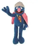 Living Puppets Handpuppe Supergrobi Sesamstrasse 65 cm SE109